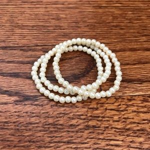 pearl bracelet set